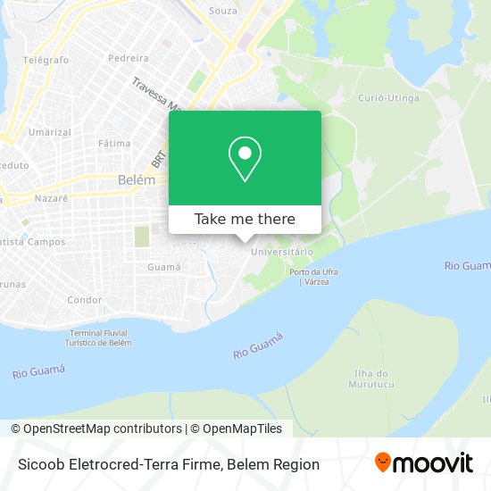 Sicoob Eletrocred-Terra Firme map