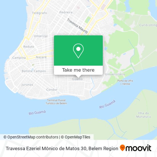 Travessa Ezeriel Mônico de Matos 30 map