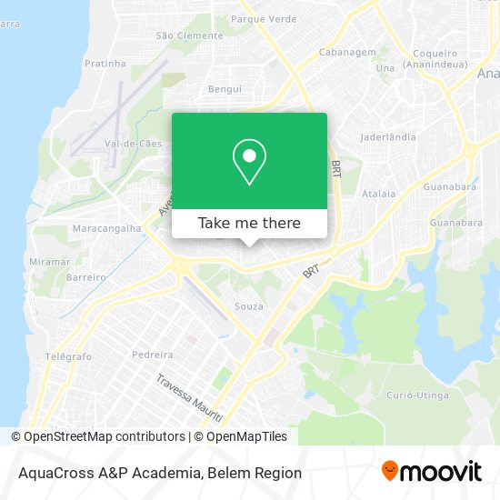 AquaCross A&P Academia map