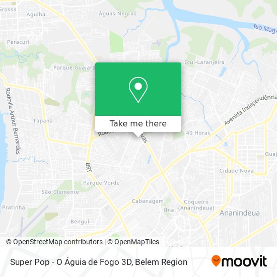 Super Pop - O Águia de Fogo 3D map