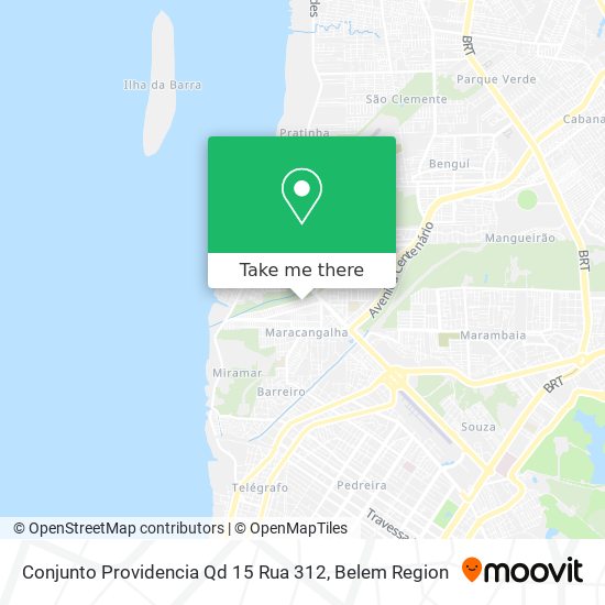 Conjunto Providencia Qd 15 Rua 312 map