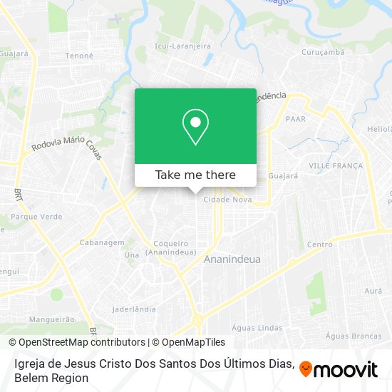 Igreja de Jesus Cristo Dos Santos Dos Últimos Dias map