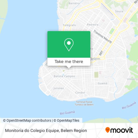 Monitoria do Colegio Equipe map