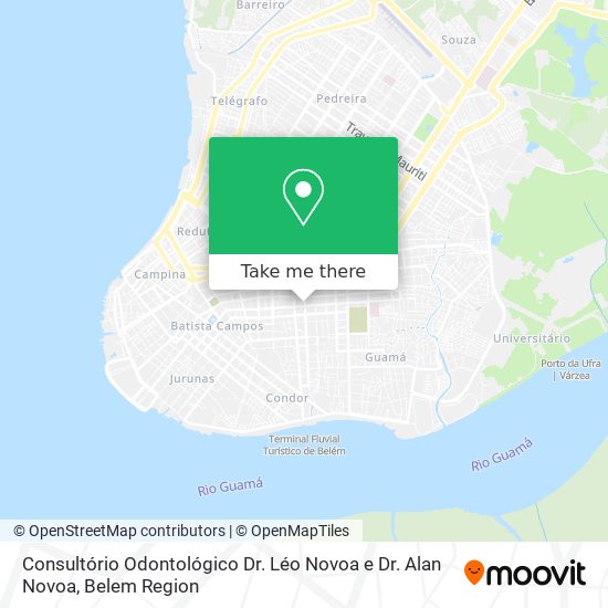 Consultório Odontológico Dr. Léo Novoa e Dr. Alan Novoa map