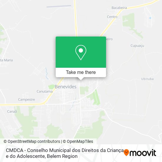 Mapa CMDCA - Conselho Municipal dos Direitos da Criança e do Adolescente