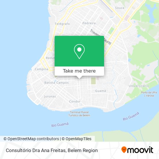 Consultório Dra Ana Freitas map