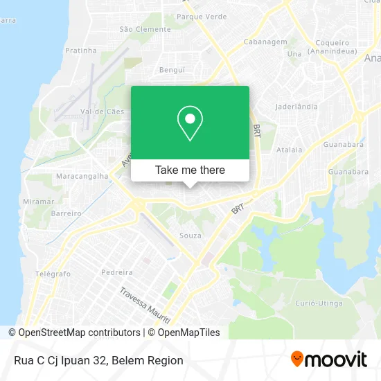 Rua C Cj Ipuan 32 map