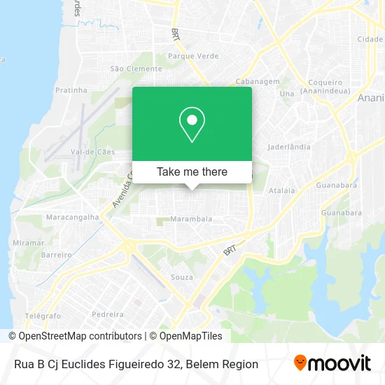 Rua B Cj Euclides Figueiredo 32 map