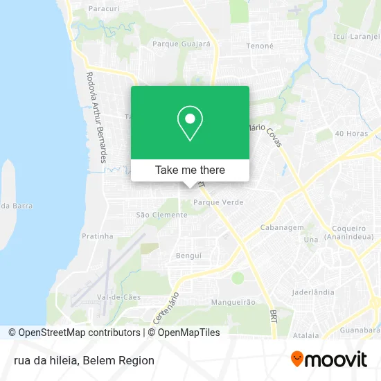 rua da hileia map