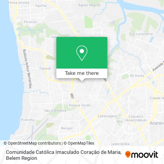 Comunidade Católica Imaculado Coração de Maria map