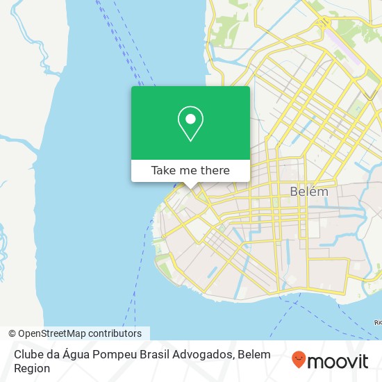 Clube da Água Pompeu Brasil Advogados map