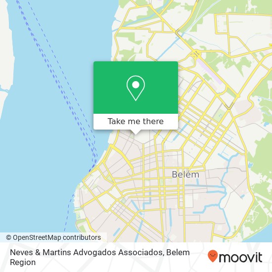 Mapa Neves & Martins Advogados Associados