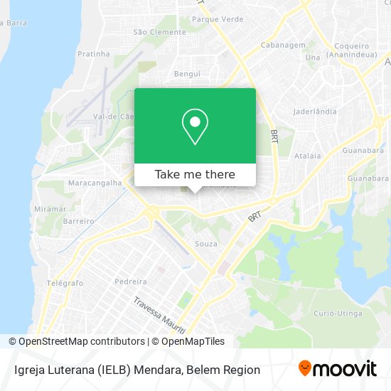 Igreja Luterana (IELB) Mendara map