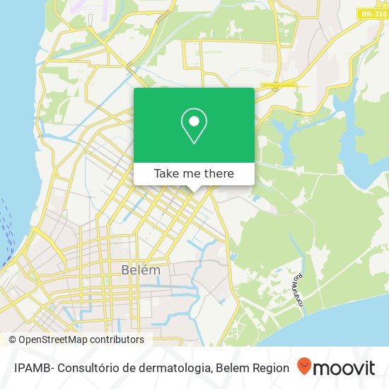 Mapa IPAMB- Consultório de dermatologia