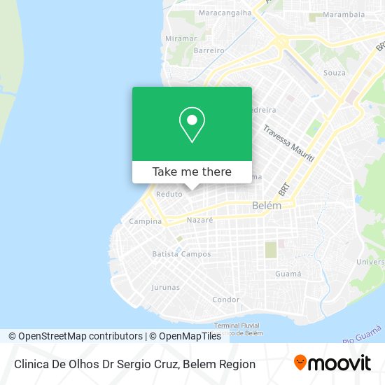 Clinica De Olhos Dr Sergio Cruz map