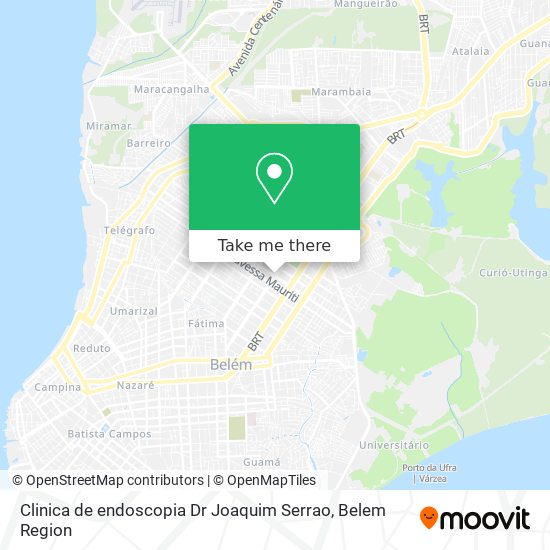 Clinica de endoscopia Dr Joaquim Serrao map