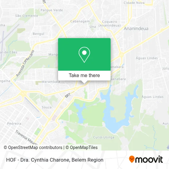 HOF - Dra. Cynthia Charone map