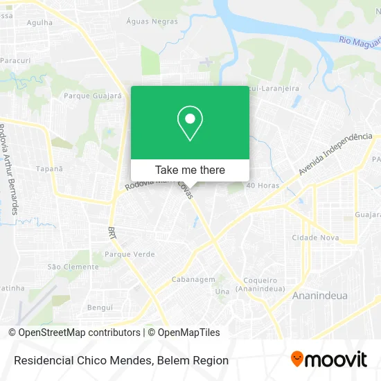 Residencial Chico Mendes map