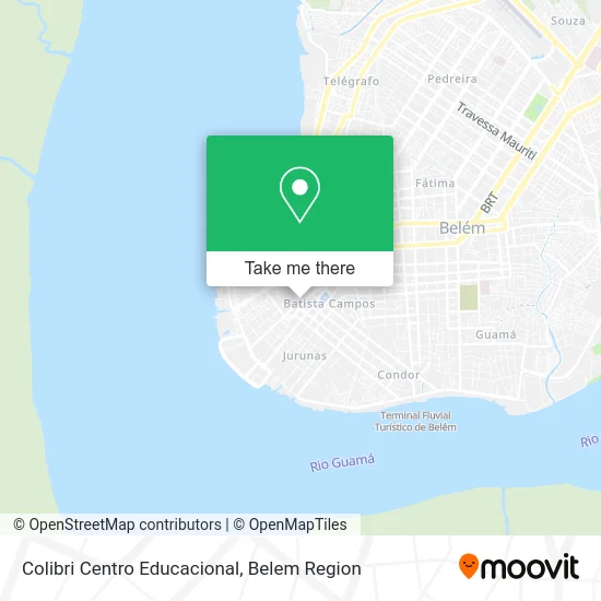 Colibri Centro Educacional map