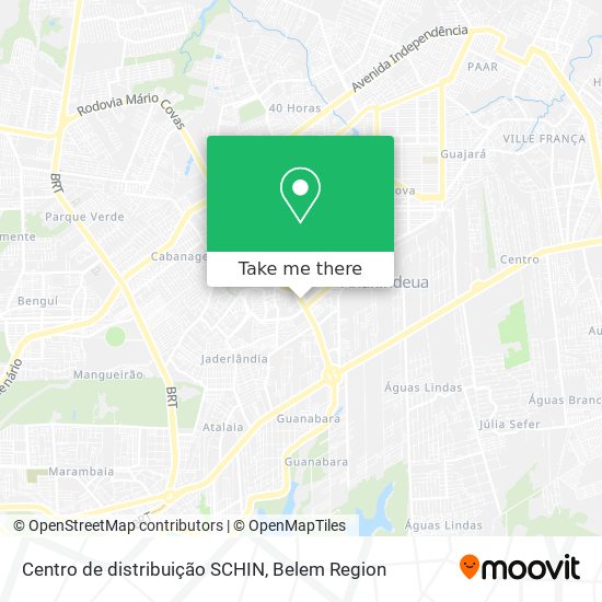 Centro de distribuição SCHIN map