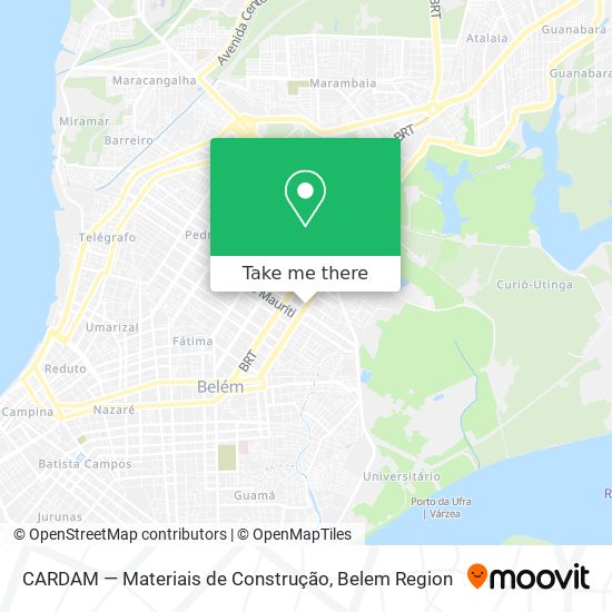 CARDAM — Materiais de Construção map