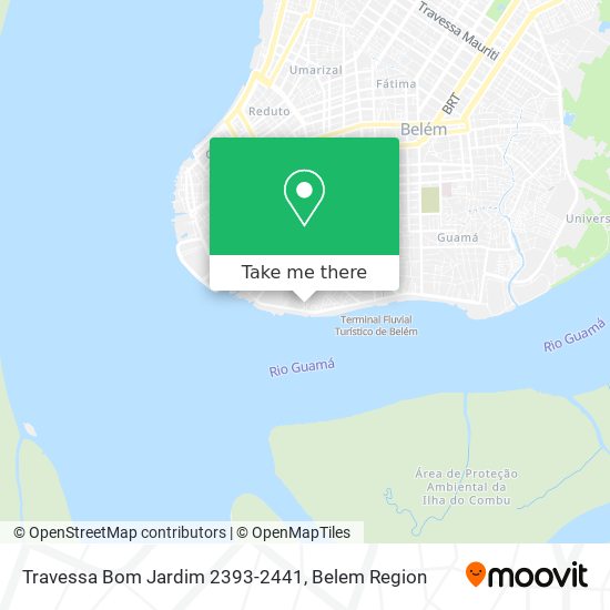Travessa Bom Jardim 2393-2441 map