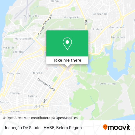 Inspeção De Saúde - HABE map