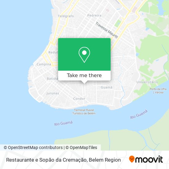 Restaurante e Sopão da Cremação map
