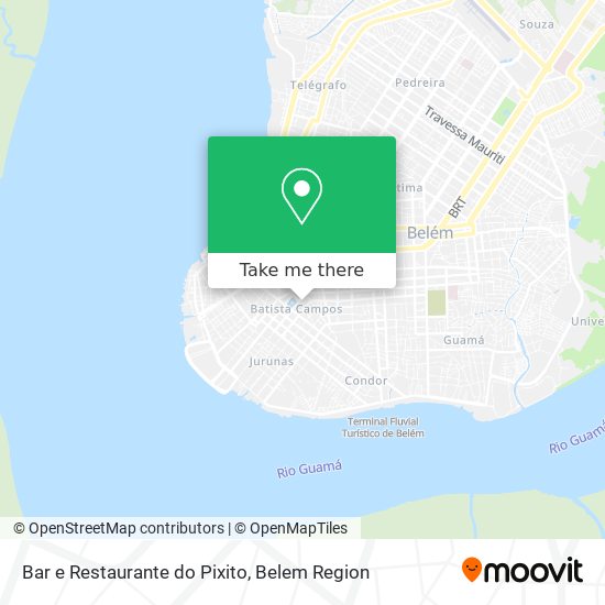 Bar e Restaurante do Pixito map