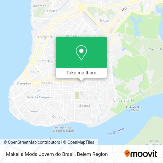 Makel a Moda Jovem do Brasil map