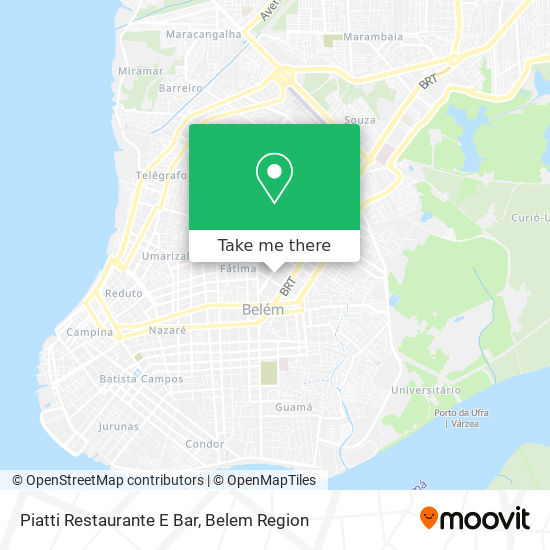 Piatti Restaurante E Bar map