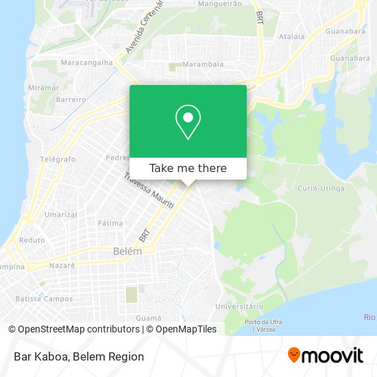 Mapa Bar Kaboa