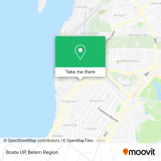 Boate UP map