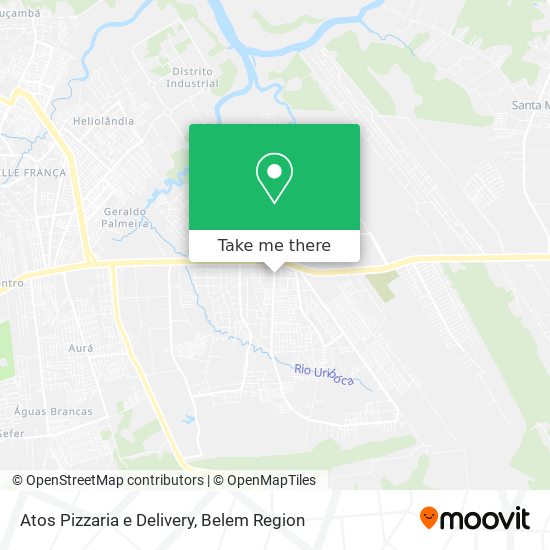 Atos Pizzaria e Delivery map