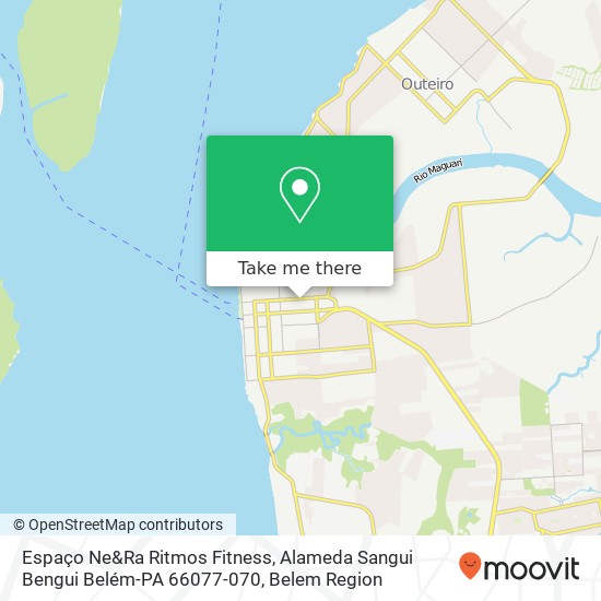 Espaço Ne&Ra Ritmos Fitness, Alameda Sangui Bengui Belém-PA 66077-070 map