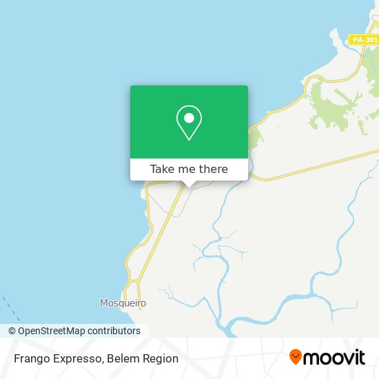 Frango Expresso map