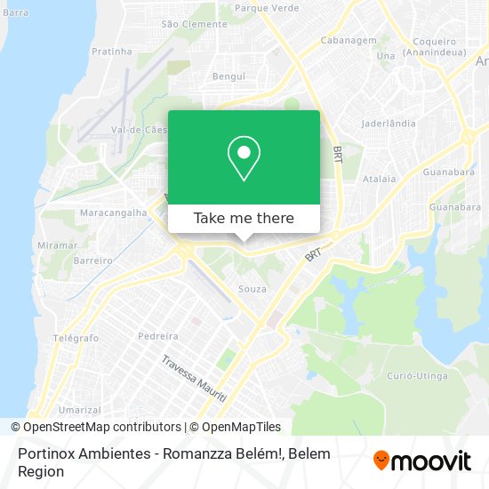 Portinox Ambientes - Romanzza Belém! map