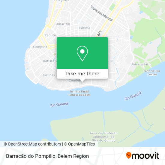 Barracão do Pompilio map