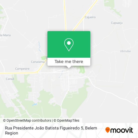 Rua Presidente João Batista Figueiredo 5 map