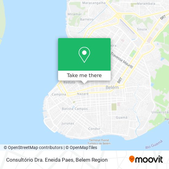 Consultório Dra. Eneida Paes map