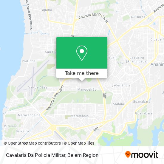 Cavalaria Da Policia Militar map