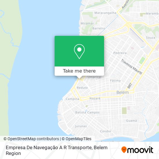 Mapa Empresa De Navegação A R Transporte