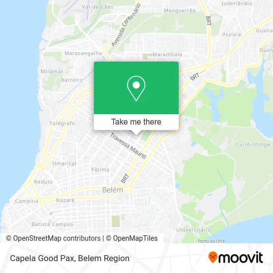 Capela Good Pax map