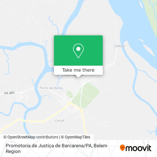 Promotoria de Justiça de Barcarena / PA map