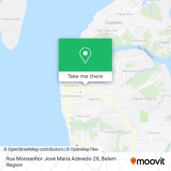 Mapa Rua Monsenhor José Maria Azevedo 28