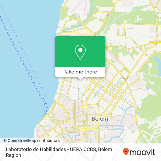 Mapa Laboratório de Habilidades - UEPA CCBS