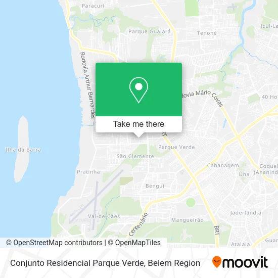 Conjunto Residencial Parque Verde map