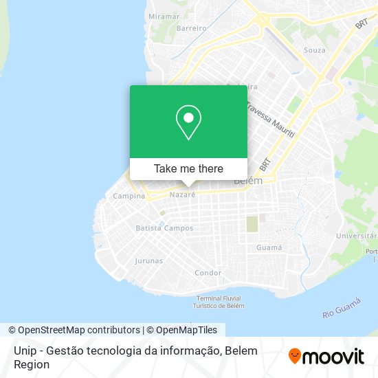 Mapa Unip - Gestão tecnologia da informação