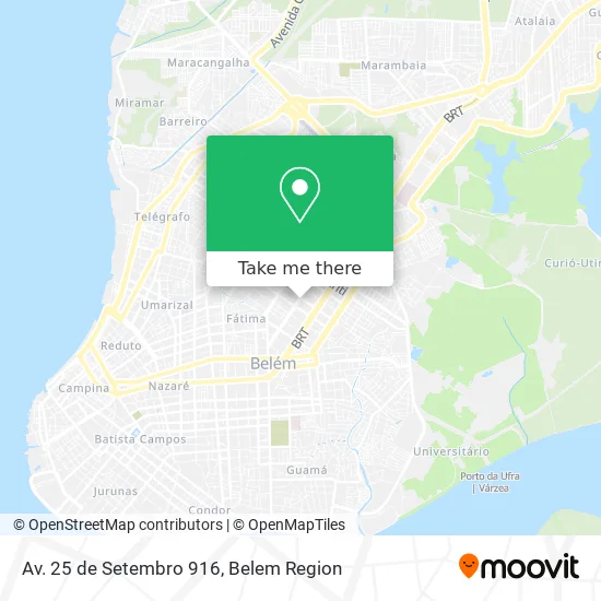 Av. 25 de Setembro 916 map