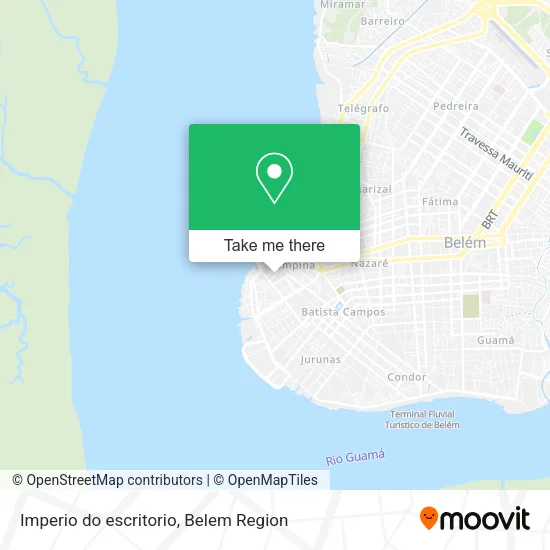 Imperio do escritorio map